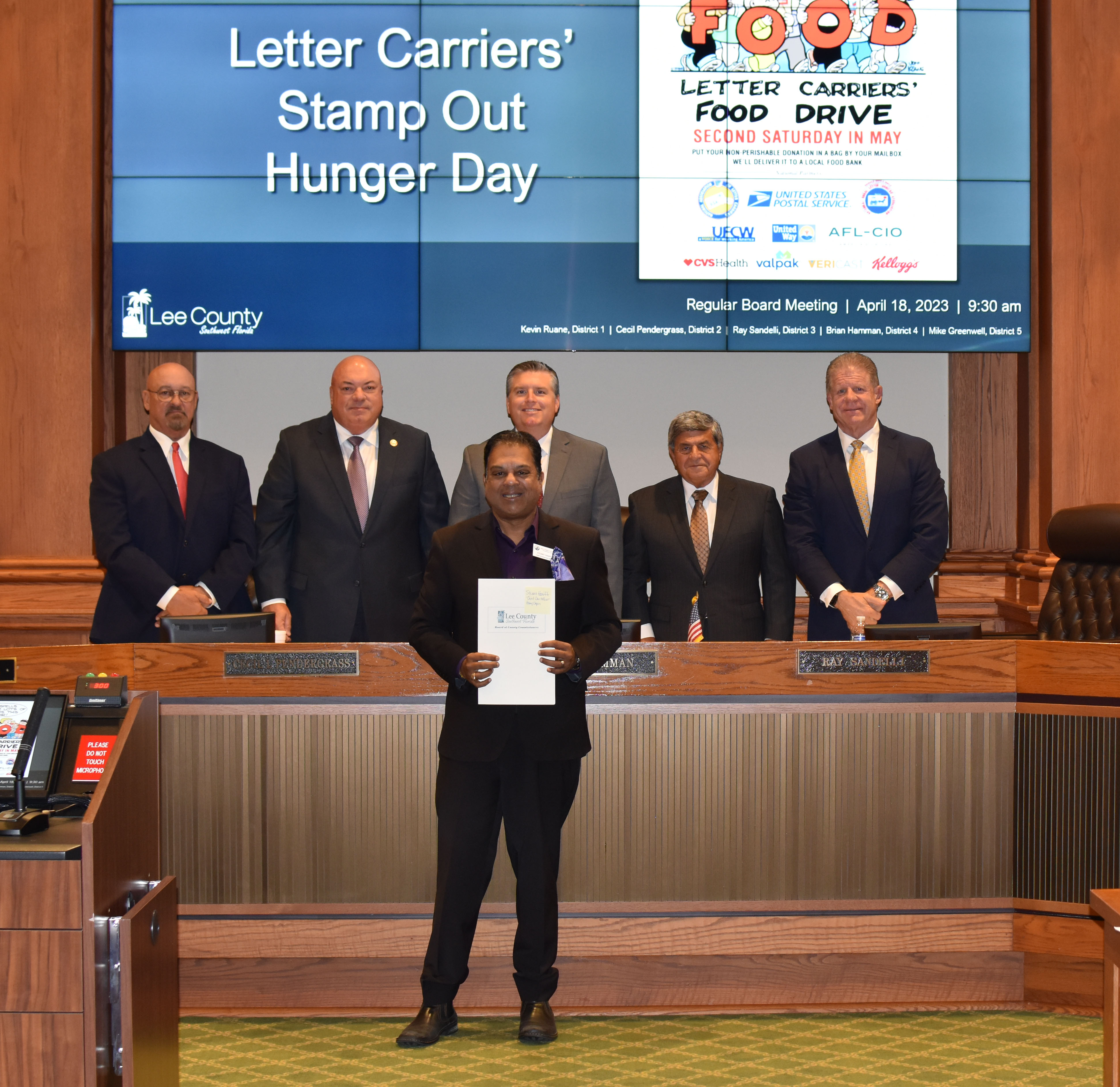 04-18-23 Letter Carriers Stamp Out Hunger Day